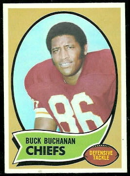 Buck Buchanan 1970 Topps football card