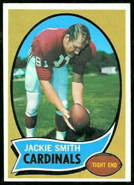 Jackie Smith 1970 Topps football card