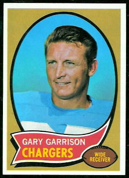 Gary Garrison 1970 Topps football card Gary Garrison 1970 Topps football card