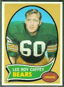 Lee Roy Caffey 1970 Topps football card Lee Roy Caffey 1970 Topps football card