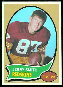 Jerry Smith 1970 Topps football card