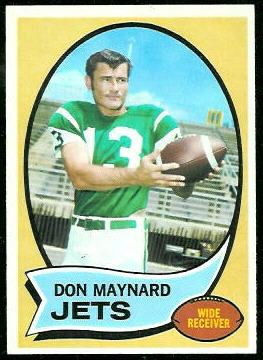 Don Maynard 1970 Topps football card