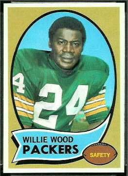 Willie Wood 1970 Topps football card