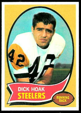 Dick Hoak 1970 Topps football card