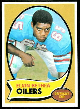 Elvin Bethea 1970 Topps football card Elvin Bethea 1970 Topps football card