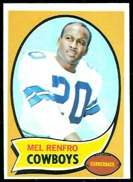 Mel Renfro 1970 Topps football card