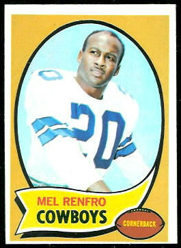 Mel Renfro 1970 Topps football card Mel Renfro 1970 Topps football card