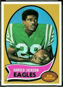 Harold Jackson 1970 Topps football card