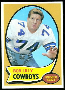 Bob Lilly 1970 Topps football card Bob Lilly 1970 Topps football card