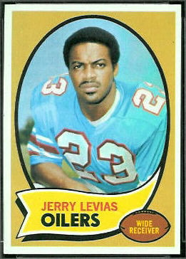 Jerry LeVias 1970 Topps football card