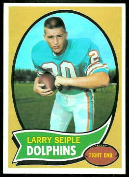 Larry Seiple 1970 Topps football card