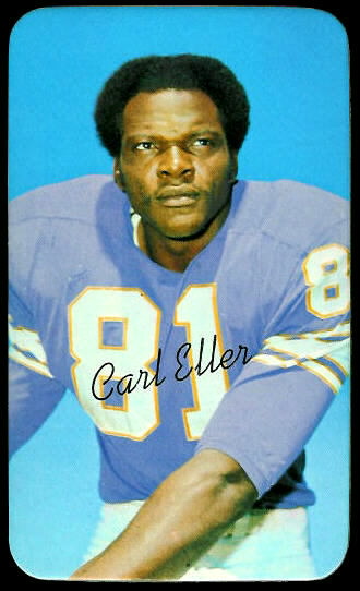 Carl Eller 1970 Topps Super football card