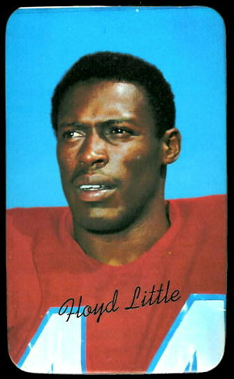 Floyd Little 1970 Topps Super football card