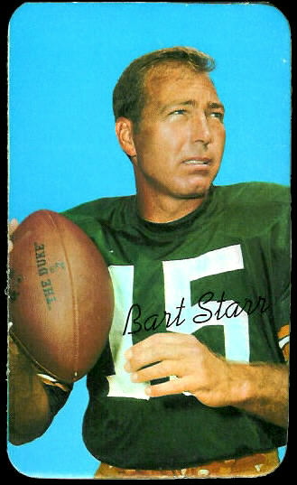 Bart Starr 1970 Topps Super football card