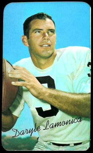 Daryle Lamonica 1970 Topps Super football card