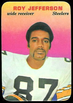 Roy Jefferson 1970 Topps Super Glossy football card