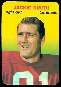 Jackie Smith 1970 Topps Super Glossy football card