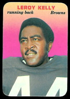 Leroy Kelly 1970 Topps Super Glossy football card