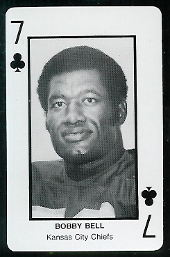 Bobby Bell 1970s Littelfuse Playing Cards football card