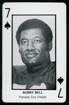 Bobby Bell 1970s Littelfuse Playing Cards football card