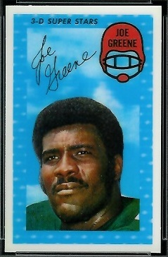 Joe Greene 1971 Kelloggs football card Joe Greene 1971 Kelloggs football card