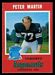 1971 O-Pee-Chee CFL Peter Martin