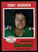 1971 O-Pee-Chee CFL Terry Evanshen