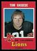 1971 O-Pee-Chee CFL Tom Cassese