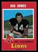 1971 O-Pee-Chee CFL Bob Howes