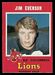 1971 O-Pee-Chee CFL Jim Evenson