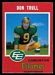 1971 O-Pee-Chee CFL Don Trull