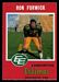 1971 O-Pee-Chee CFL Ron Forwick