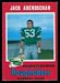 1971 O-Pee-Chee CFL Jack Abendschan