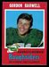 1971 O-Pee-Chee CFL Gordon Barwell