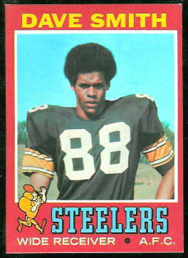 Dave Smith 1971 Topps football card Dave Smith 1971 Topps football card
