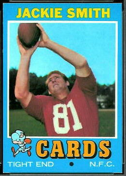 Jackie Smith 1971 Topps football card Jackie Smith 1971 Topps football card