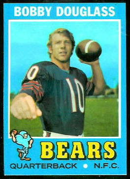 Bobby Douglass 1971 Topps football card