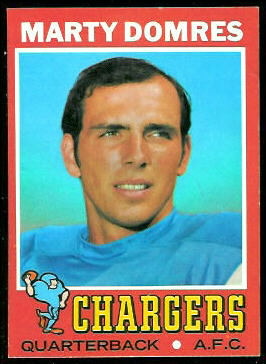 Marty Domres 1971 Topps football card