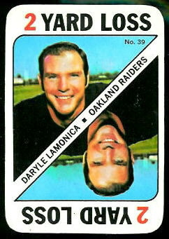 Daryle Lamonica 1971 Topps Game football card