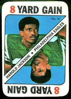 Harold Jackson 1971 Topps Game football card