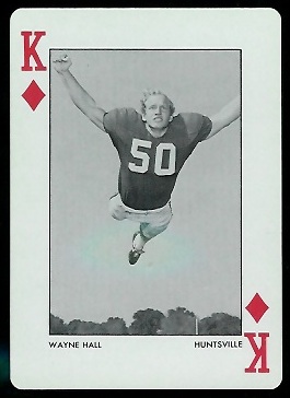 Wayne Hall 1972 Alabama Playing Cards football card