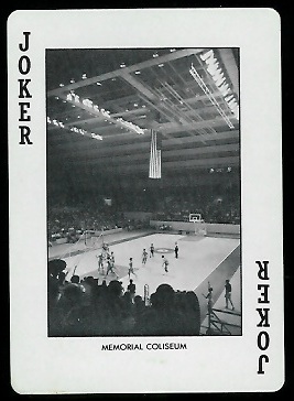 Memorial Coliseum 1972 Alabama Playing Cards football card