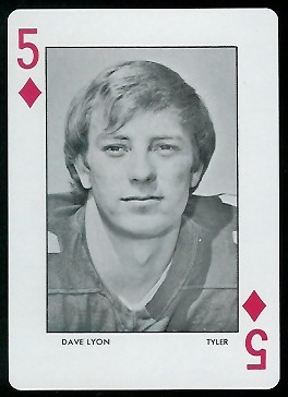 Dave Lyon 1972 Auburn Playing Cards football card