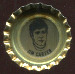 1972 Coke Caps Packers Jim Carter