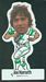 1972 NFLPA Vinyl Stickers Joe Namath