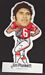 1972 NFLPA Vinyl Stickers Jim Plunkett