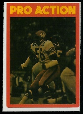 Pro Action 1972 O-Pee-Chee CFL football card