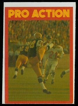 Pro Action 1972 O-Pee-Chee CFL football card