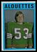 1972 O-Pee-Chee CFL Jorma Kuisma