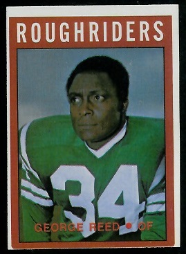 George Reed 1972 O-Pee-Chee CFL football card